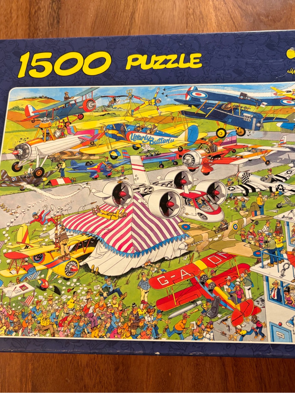 Jan Van Haasteren 1500 planes puzzle